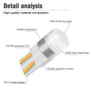 4PCS T10 LED Bulb W5W 3030 SMD White Car Width Light Interior Reading LampJCA Kw