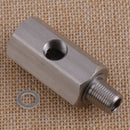 1/8" NPT Oil Pressure Sensor Tee to Adapter Turbo Supply Feed Line w/Gasket