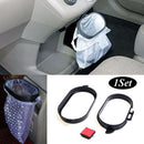 1Set Plastic Car Trash Bag Holder Frame Garbage Bag Frame Pasted Trash Unive Hn