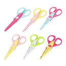 6pcs Plastic DIY Scrapbook Photo Album Lace Scissors Kids School Supplies