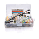 Electronics Component Basic Starter Kit With 830 Tie-Points Breadboard Cabl