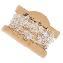 2Pcs Mixed Bead Garland Chain String DIY Wedding Party Flower Decor 5m/Roll