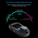 G45 Bluetooth Handsfree Car Kit FM Transmitter MP3 Player QC3.0 USB Charger