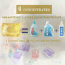 10PCS Decontamination Laundry Ball Super Concentrated Keep Fresh Washing C6 J1L6