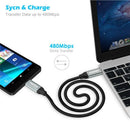 Choetech Usb Type C To Usb C Cable,Usb 2.0 Type C Male 1M Data Sync Mobile