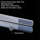Glass Nail Shiner - Nano Glass Nail Files Crystal Nail Buffer Shine Polishe M3J2