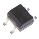 50pc MB6S 600V 0.5A SOP-4 Rectifier Diode Bridge Patch Bridge Stack Zltra-thinOZ