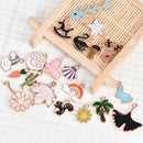 20pcs Bulk Lots Mixed Enamel Charms Pendant DIY Jewelry Making Findings 3C