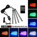1Pcs 5050 SMD 48LED 12V RGB LED Strip Lights IR Controller Adapter+Music -ROHS