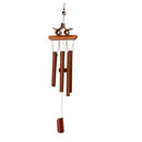 60cm Windchimes Handmade Bamboo 6 Tubes Hanging Ornament Home Garden Decor