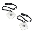 1x Practical Outdoor Survival Reflective Signal Mirror w/ Whistle Emergenc MZS