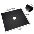 Gas Stove Burner Liners - 0.3 Mm Thick Heavy Duty Ptfe Material, Non-Stick,
