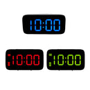 Precision Digital Alarm Clock with LCD Display Backlight Calendar Snooze Blue