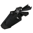 Motorcycle Rear Fender Mudguard Wheel Tire Splash Cover Guard Black for Yam Z9H6