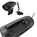 Ultra-loud Speaker Black Electronic Bicycle 6 Sounds Alarm Bells Bike Horn- E0Z1