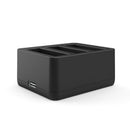 Portable Three-port Intelligent Battery USB Charging Hub BoxFor OSMO Action