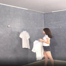 Telescopic Invisible Wall Hanging Clothesline Retractable Dryer Clothes Lin g Gw