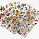 10 Sheets Wild Animals Scrap booking Bubble Adhesive Stickers Reward Child Y5G6