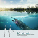 2pcs Lead Jig Head Fish Hook for Soft Fishing Bait Spinner Fishing Tackle