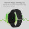 P8 1.4 inch IP67 Smart Bracelet Heart Rate Monitor Fitness Tracker (Black) A