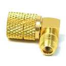 M1/4 Sae-F 5/16 Refrigeration Adapter Connector Adaptor for R410A Gauges Ho F5Z2
