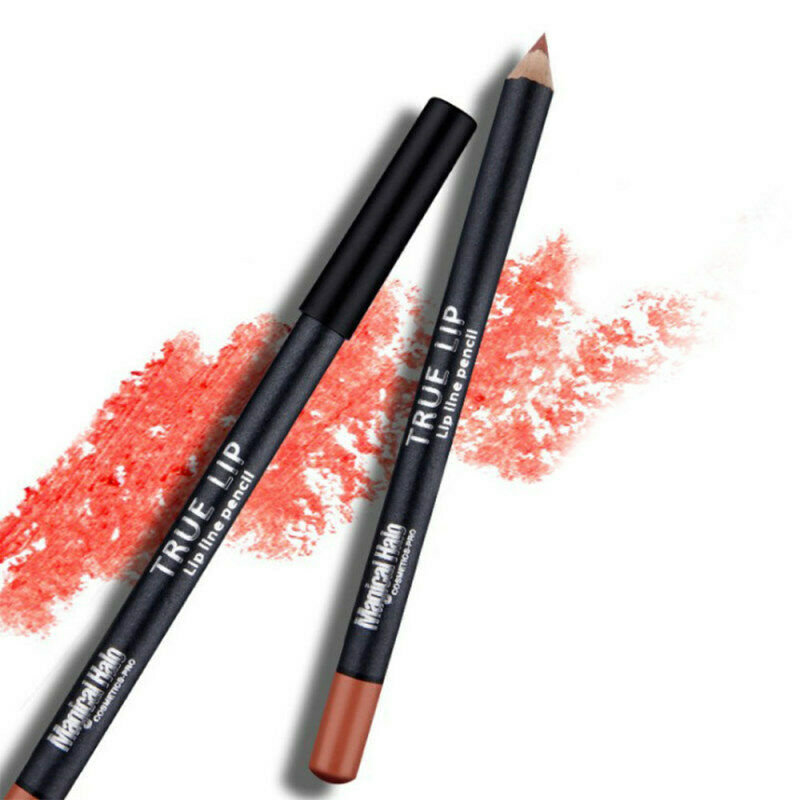 12pcs /12Colors Professional Lipliner Makeup Waterproof Lip Liner Penc OCQ