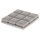 6pcs Acoustic Wedge Foam Sound Absorption Panels for Audio Equipment Gray