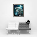 Wolf Painting Embroidery DIY 5D Diamond Cross Stitch Home Crafts Decor