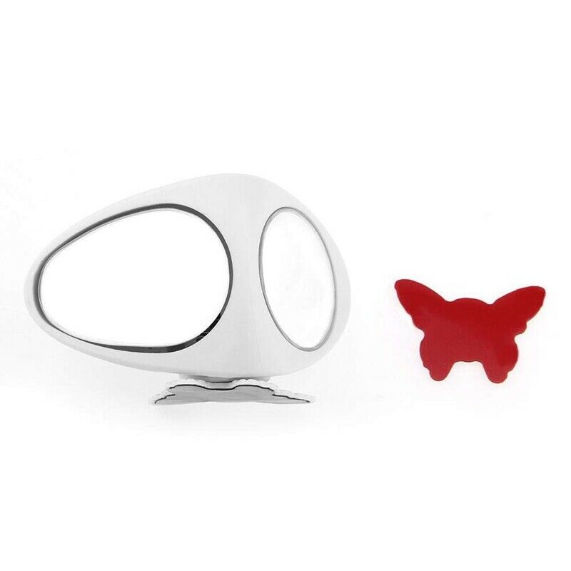 2 In 1 Car Blind Spot Mirror Wide Angle Mirror 360 Rotation Adjustable Conv H1G2