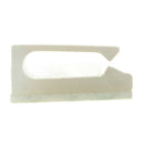 30x Cable holder Cable clip Cable clamp Self-adhesive white X5K4