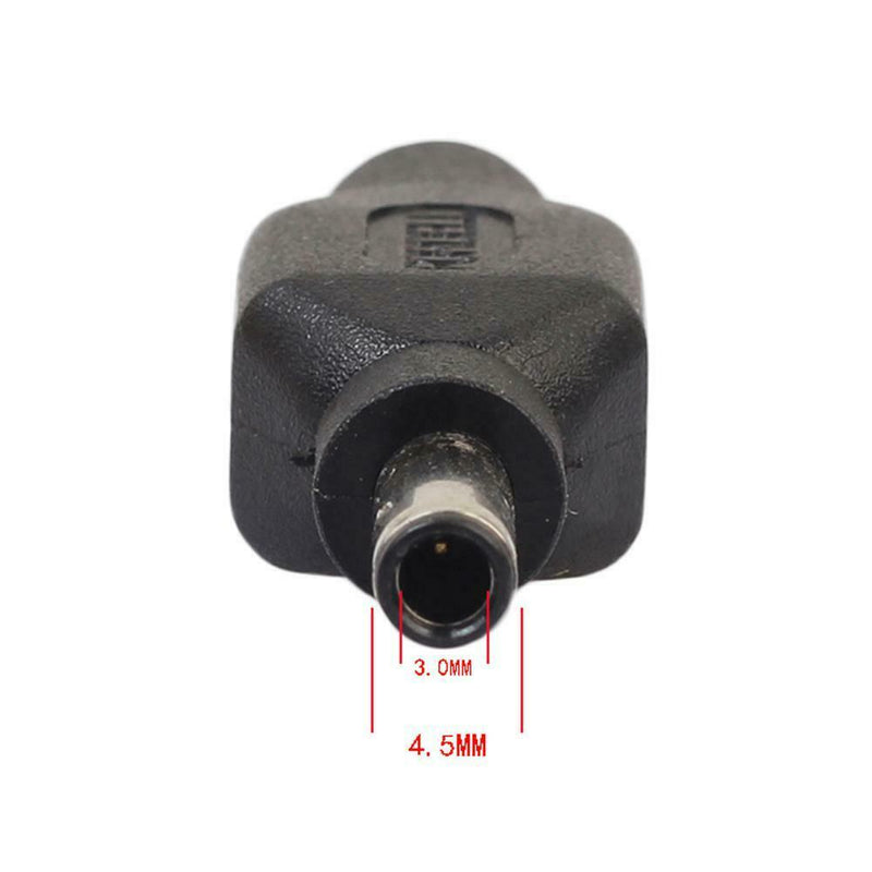 DC Power Adapter 5.5*2.1mm Female to 4.5*3.0mm Male Adapter for DELL Laptop A
