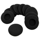 10Pcs Sponge Replacement Earphone Ear Pads Cover Headphone Foam Cushions Black