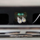 Retro 2LED Solar Wall Lamp Waterproof Garden Yard Security Light Warm Light