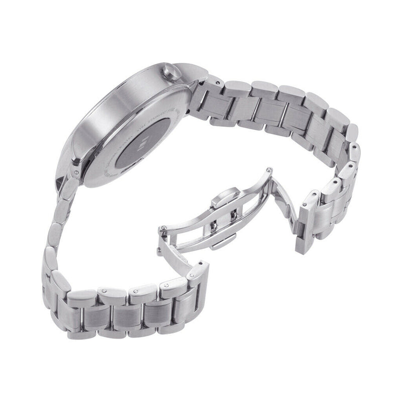 Stainless Steel Wristband with Butterfly Closure for HUAWEI Watch Sliver