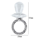 Artificial Crystal Pacifier Baby Nipple Wedding Event Baby Birthday Gifts