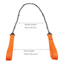 1xCamping Hiking Emergency Survival Hand Tool Kit Gear Pocket Chain Saw ChainSaw