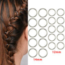 50Pcs/Set Starfish Pendant Dreadlock Hair Braid Pins Rings Clip DIY Cuff Jewel`m
