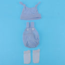 Adorable Rompers Suspender Trousers and Hat and Socks Outfits for 10/11 inch