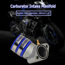 Carburetor Frosted Intake Pipe Adapter Manifold for GY6 150cc Engine Scooter