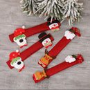 Fridge Handle Covers Door Handlebar Snowman Oven Refrigerator Christmas Decor