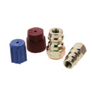 Retrofit 7/16 to 3/8 Conversion Adapter R12 to R134a High/Low AC Fitting A