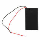 2 Pcs 3 x AAA 4.5V Battery Holder Case Box Wired ON/OFF Switch w Cover N2D3