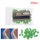 40Pcs/bag Dental Silicone Add On Special Wedges Rubber Dental Wedges Ring TineBX