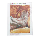 1set diamond painting Reading the cat Diamonds embroidery crafts Needleworksã€N^