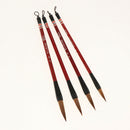 4 Pieces Wolf Hair Calligraphy Brush Pen Chinese Traditional Writing Painting