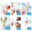 Sous-Vide Bags Essentials Kit for Anova Cooker, Reusable Food Storage Freez
