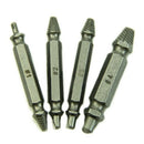 4X Screw Extractor Drill Bits Guide Set Broken Bolt Remover Easy Out #1 #2