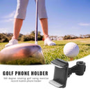 Rotatable Golf Swing Record Phone Holder Mobile Phone Clip Stand Bracket