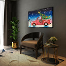 Christmas Car 5D DIY Full Round Diamond Painting Manual Mosaic Kit for Gift
