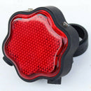 Mountain Bike Taillights Tail Warning Light Plum Shape Bicycle Light Night